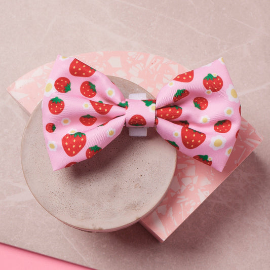 Strawberry Bowtie