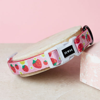 Strawberry Collar & Bowtie