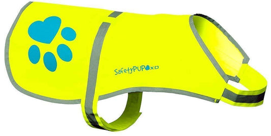 Reflective Dog Vest Hi-Vis M Size Yellow