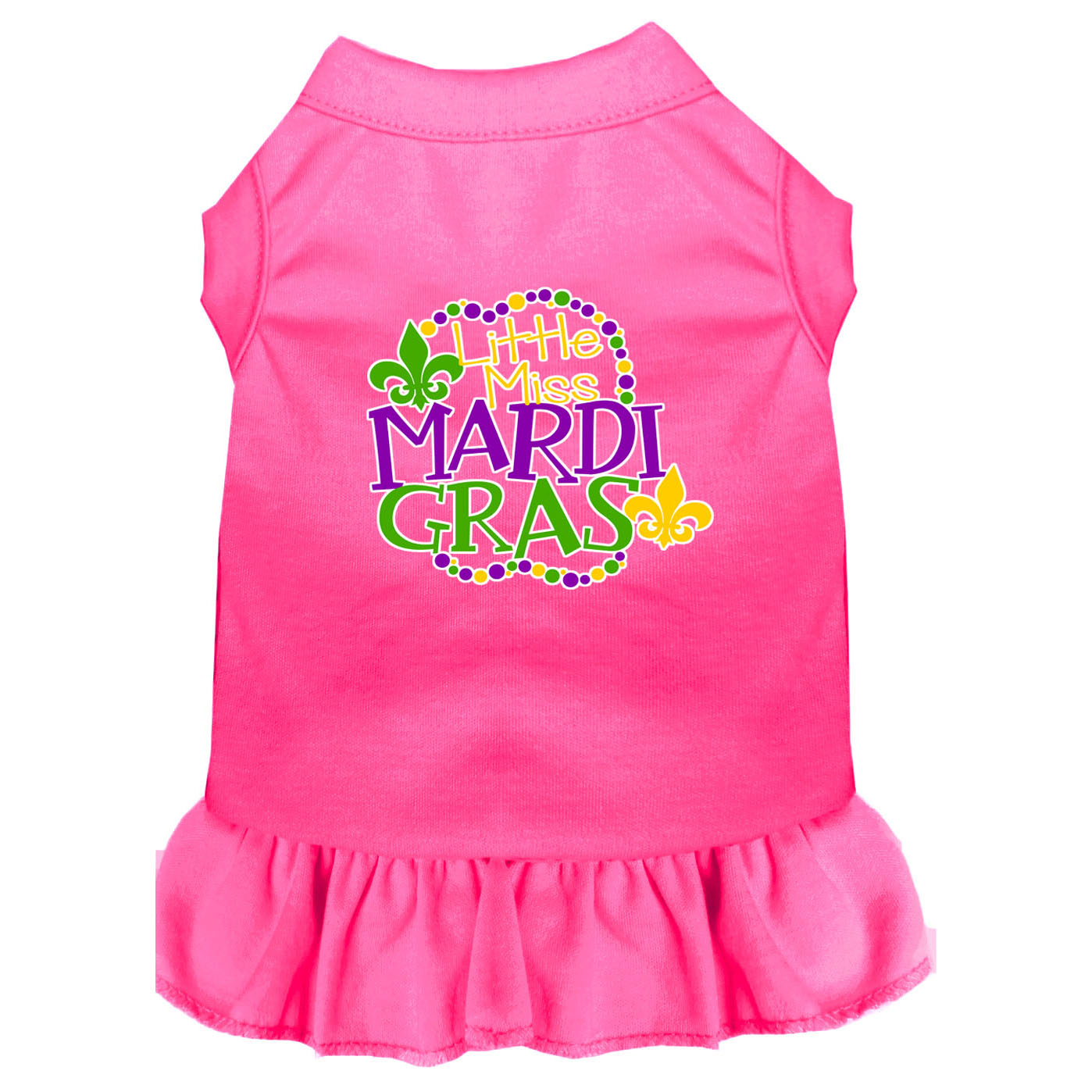Pet Dress "Little Miss Mardi Gras"