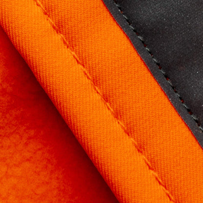 Waterproof Softshell Dog Vest Hi-Vis 36.75 in Chest x 23 in Neck Orange