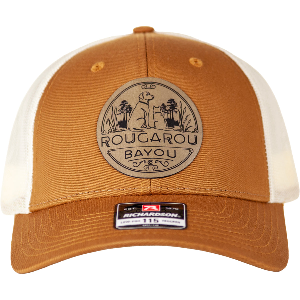 Rougarou Bayou Richardson Low-Profile Caramel/Birch Logo Hat