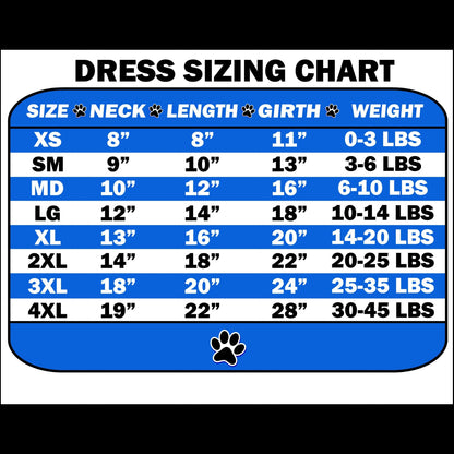 Pet Dress "Little Miss Mardi Gras"