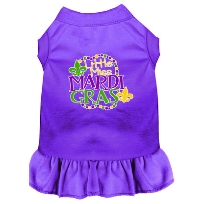 Pet Dress "Little Miss Mardi Gras"