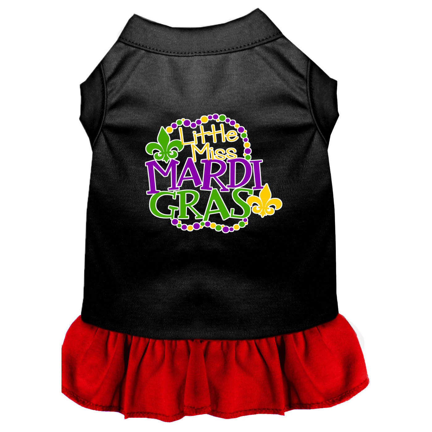 Pet Dress "Little Miss Mardi Gras"